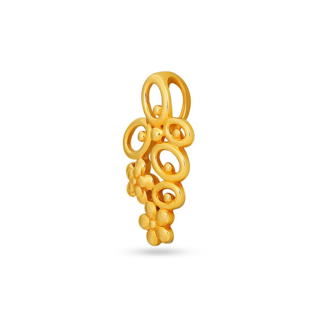 Golden Blossom Earrings