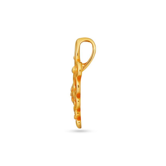 Golden Blossom Earrings