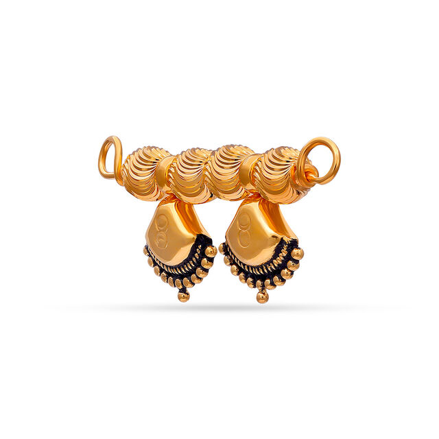 Tanishq 22 Karat Gold Pendant for Women