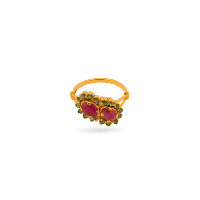 Gemstone Elegance Ring,,hi-res 