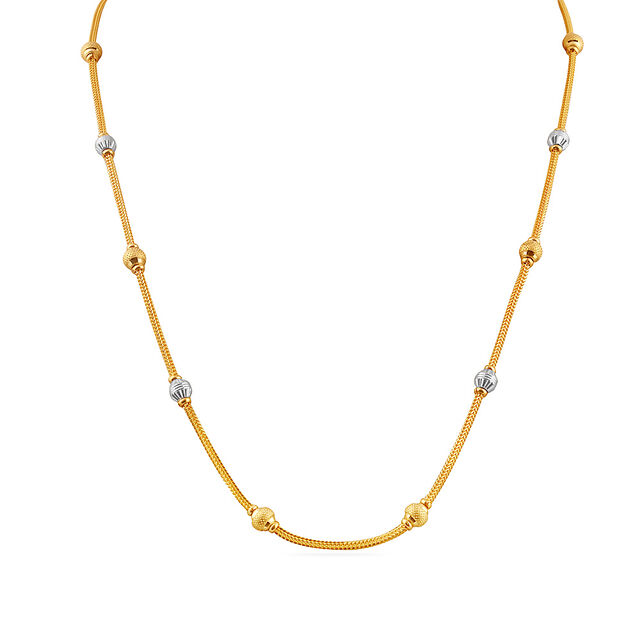 Tanishq 22 KT Gold Chain for Women