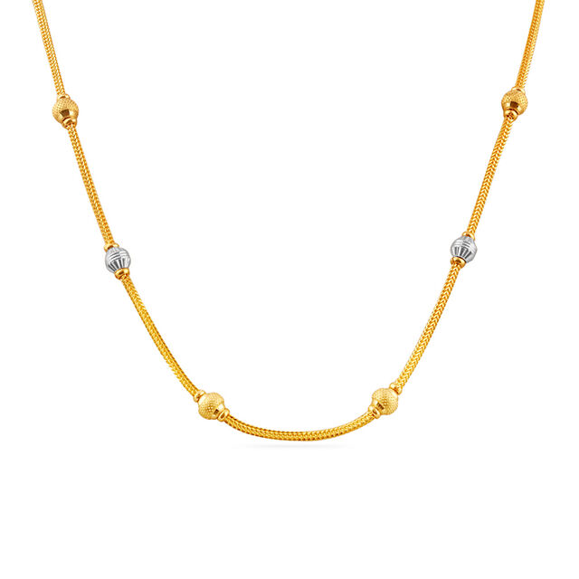 Tanishq 22 KT Gold Chain for Women