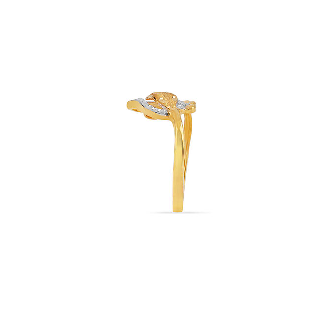 Tanishq 22KT  Gold Finger Ring  for Women 5