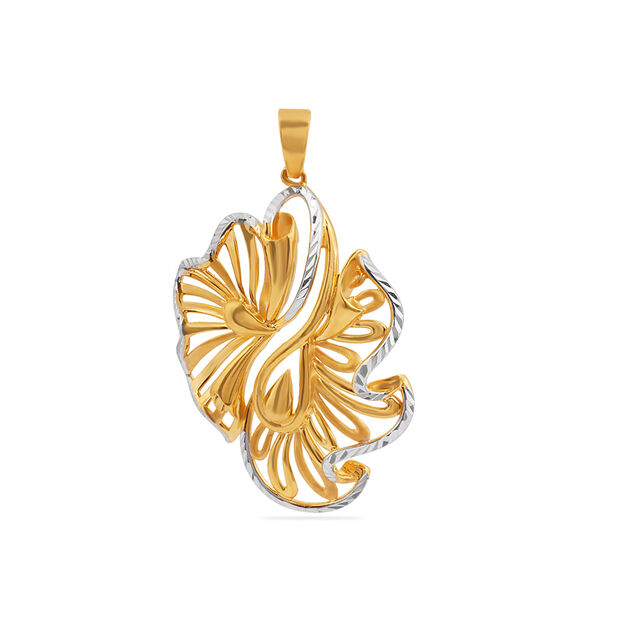 Tanishq 22 Karat Gold Pendant for Women 