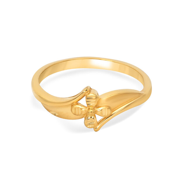 Tanishq 22KT Gold Finger Ring for Women