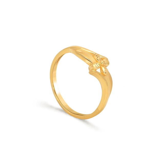 Tanishq 22KT Gold Finger Ring for Women