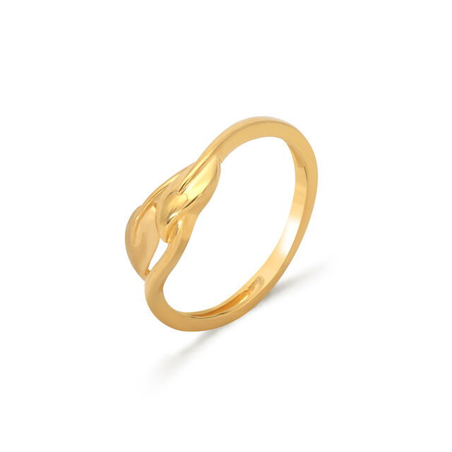 Tanishq 22KT Gold Finger Ring for Women