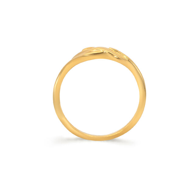 Tanishq 22KT Gold Finger Ring for Women