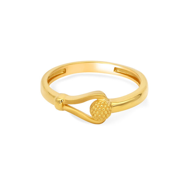 Tanishq 22KT Gold Finger Ring for Women