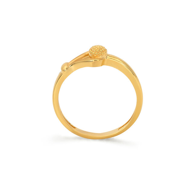 Tanishq 22KT Gold Finger Ring for Women