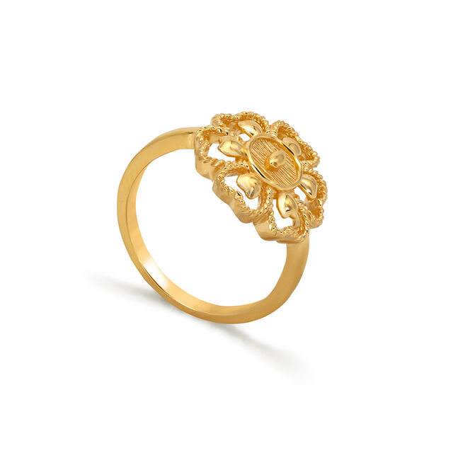 Tanishq 22 Karat Gold Finger Ring for Women