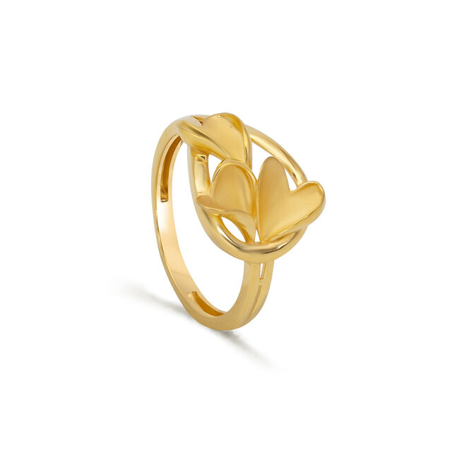 Tanishq 22KT Gold Finger Ring for Women