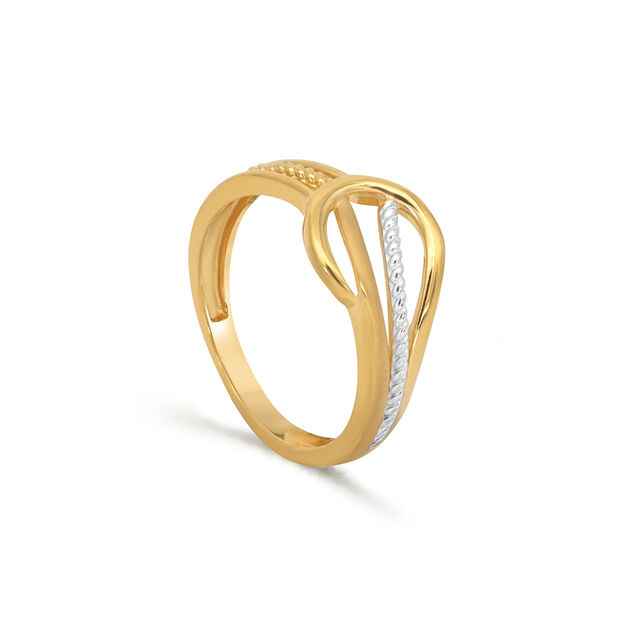 Tanishq 22KT Gold Finger Ring for Women