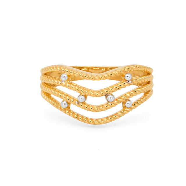 Tanishq 22 Karat Gold Finger Ring for Women 