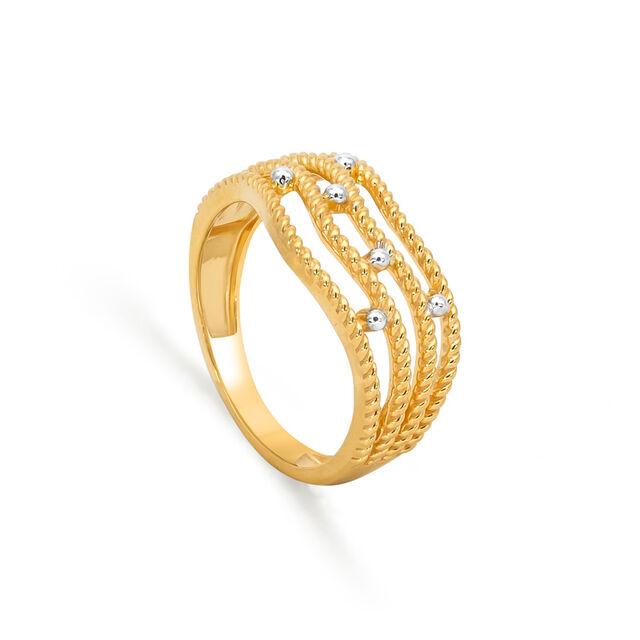 Tanishq 22 Karat Gold Finger Ring for Women 2