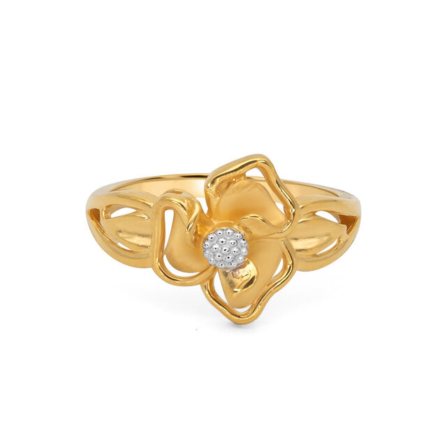 Tanishq 22KT Gold Finger Ring for Women