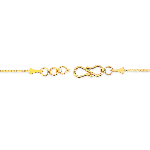 Tanishq 22 Karat Gold Pendant with Chain for Women 5