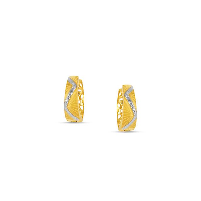 Tanishq 22KT Gold Earrings for Women 