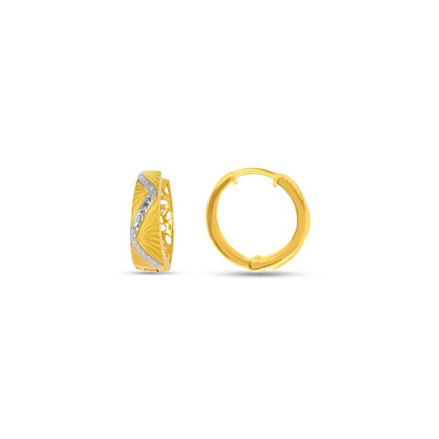 Tanishq 22KT Gold Earrings for Women 2