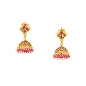 Tanishq 22KT Gold Earrings for Women
