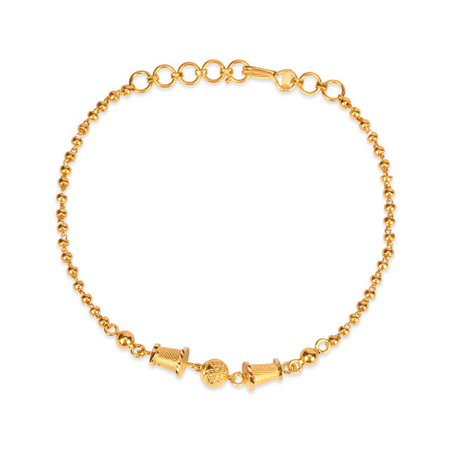 Tanishq 22KT Gold Bracelet for Women 2