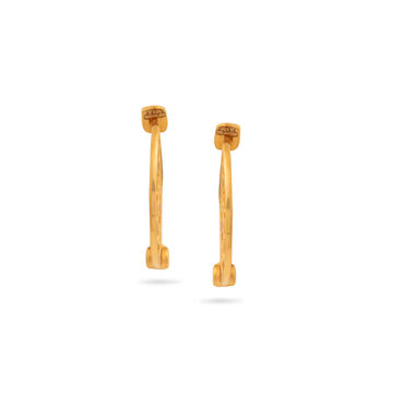 Filigree Bloom Gold Hoops