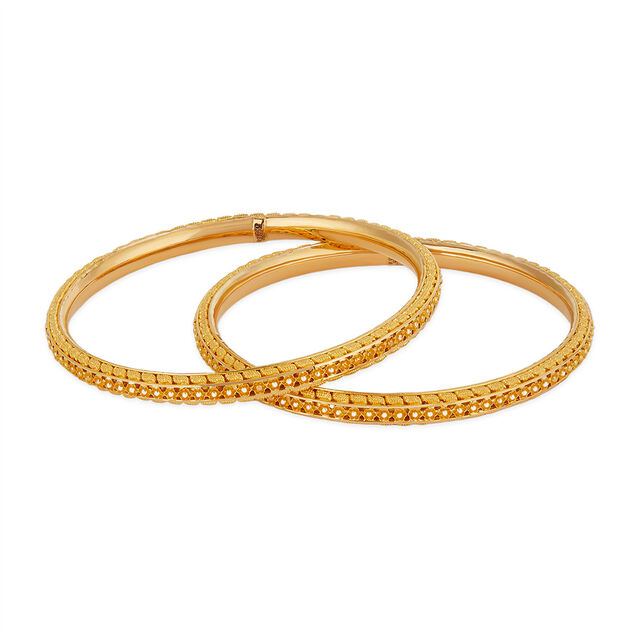 Tanishq 22KT Gold Bangle for Women 2