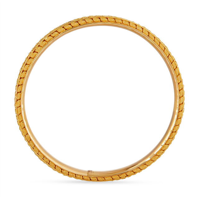 Tanishq 22KT Gold Bangle for Women 4