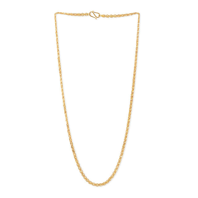 Tanishq 22KT Gold Chain for Women 