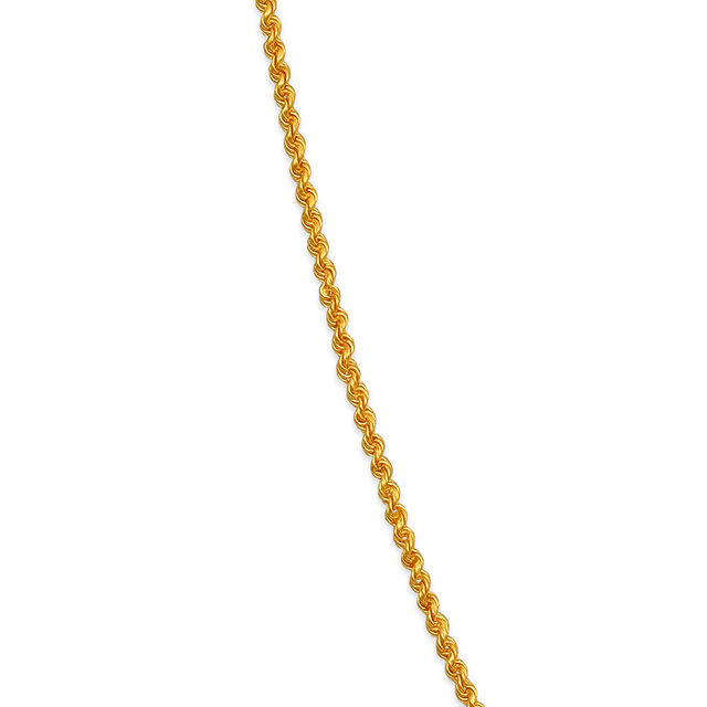 Tanishq 22 Karat Gold Chain for Women 3