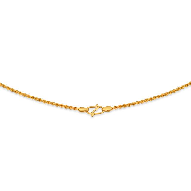 Tanishq 22 Karat Gold Chain for Women 4