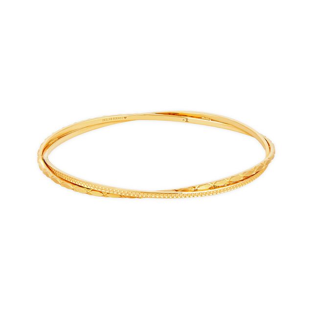 Tanishq 22KT Gold Bangle for Women 