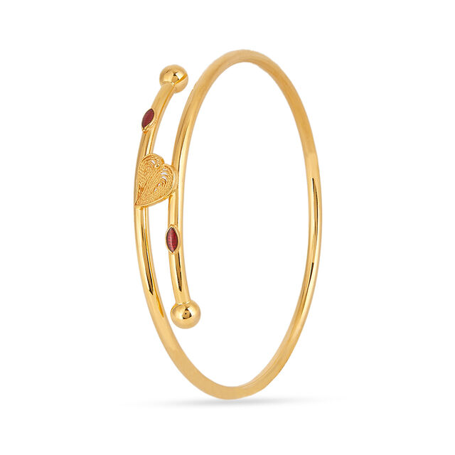 Tanishq 22KT Gold Bangle for Women 2