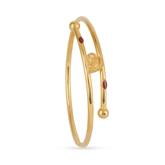 Tanishq 22KT Gold Bangle for Women 3