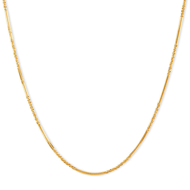Tanishq 22 Karat Gold Chain for Women 2