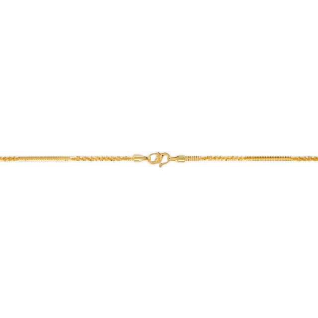 Tanishq 22 Karat Gold Chain for Women 4