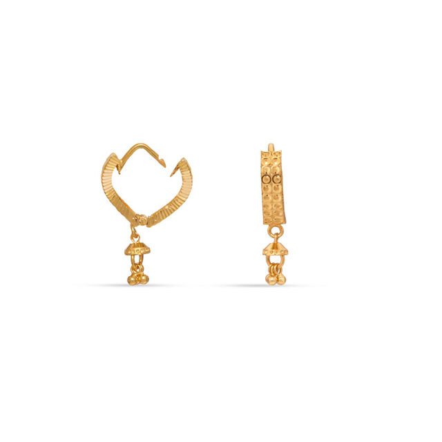 Tanishq 22KT Gold Earrings 4