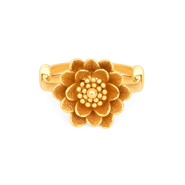 Captivating Elegance Floral Ring 