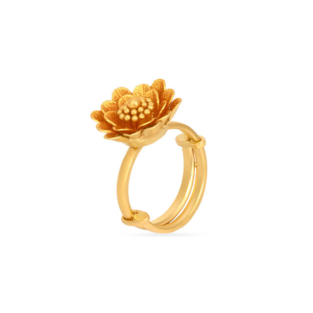 Captivating Elegance Floral Ring 2