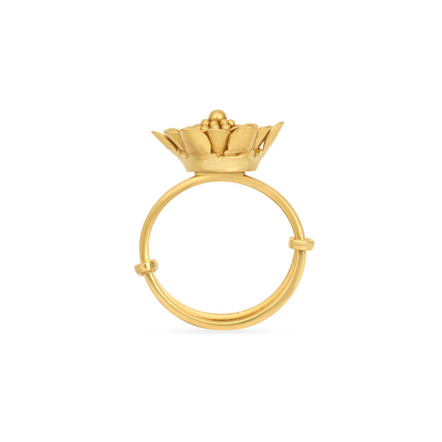 Captivating Elegance Floral Ring 3