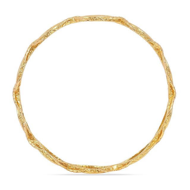 Tanishq 22KT Gold Bangle for Women 4