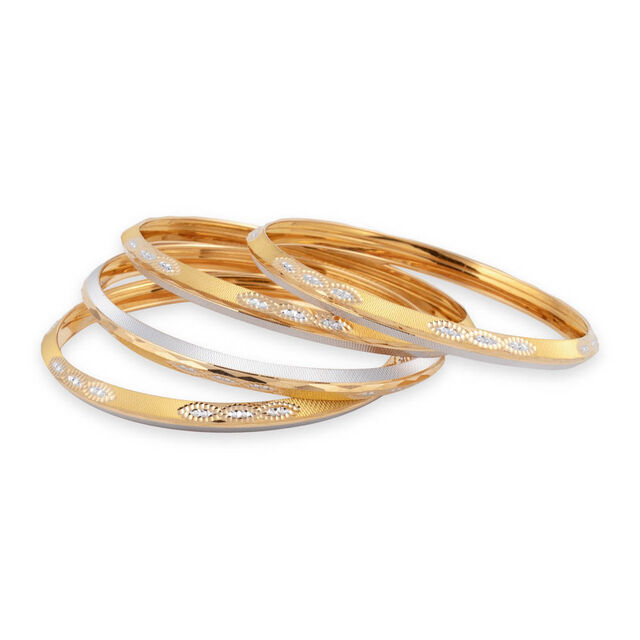 Geometric Harmony Bangle 