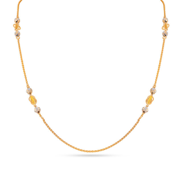 Tanishq 22 KT Gold Chain for Women