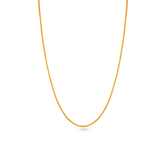 Tanishq 22 Karat Gold Chain for Women