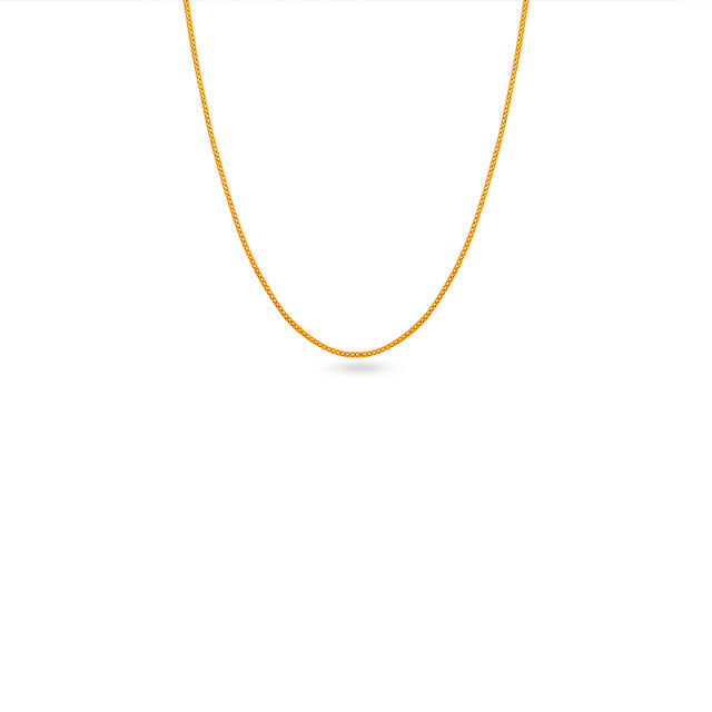 Tanishq 22 Karat Gold Chain for Women