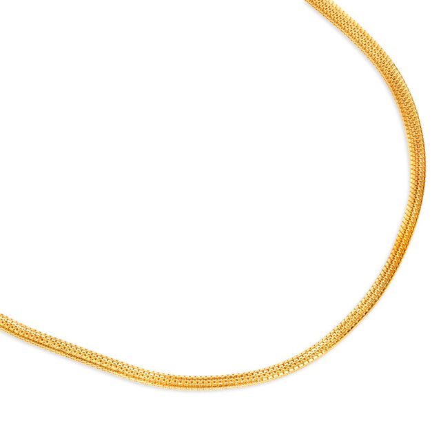 Tanishq 22KT Gold Chain for Women 4
