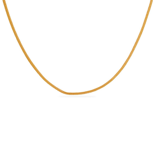 Tanishq 22 Karat Gold Chain for Women