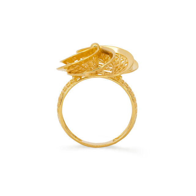 Tanishq 22 Karat Gold Finger Ring for Women