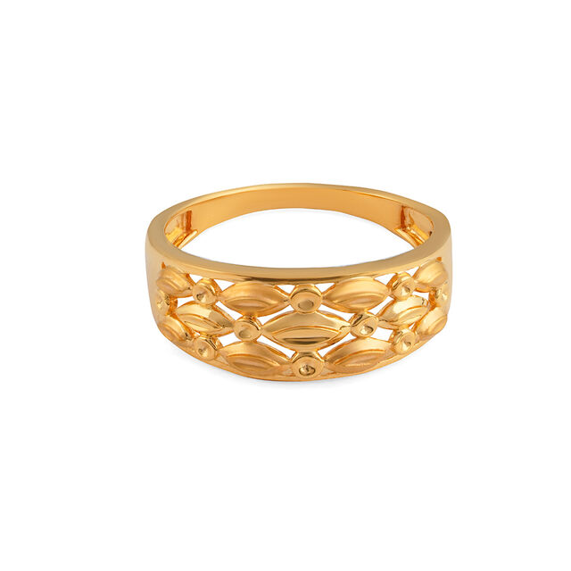 Tanishq 22 Karat Gold Finger Ring for Women