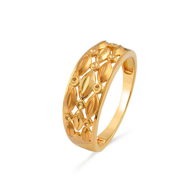 Tanishq 22 Karat Gold Finger Ring for Women